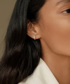 Merit Baguette Hoops