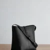 Mini Leather Bucket Bag