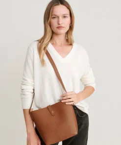 Mini Leather Bucket Bag