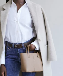 Mini Leather Tote