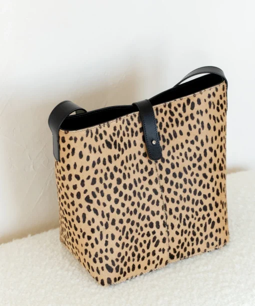 Mini Pony Hair Bucket Bag