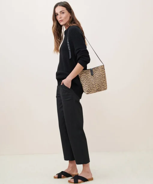 Mini Pony Hair Bucket Bag