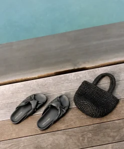 Mini Raffia Tote