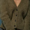 Mohair Boyfriend Cardigan