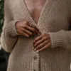 Mohair Boyfriend Cardigan