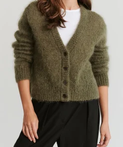 Mohair Boyfriend Cardigan