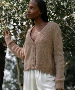 Mohair Boyfriend Cardigan
