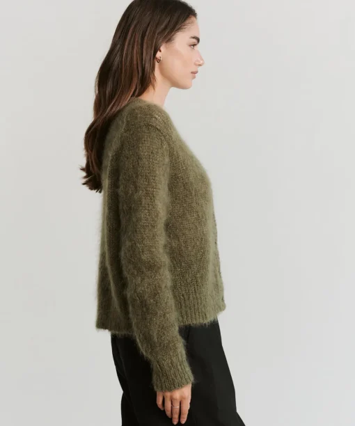 Mohair Boyfriend Cardigan
