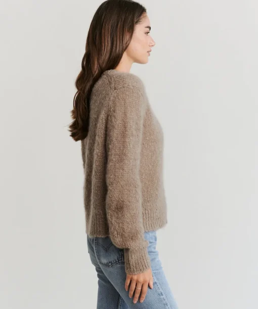 Mohair Boyfriend Cardigan