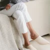 Oiled Leather Kitten Heel Mule