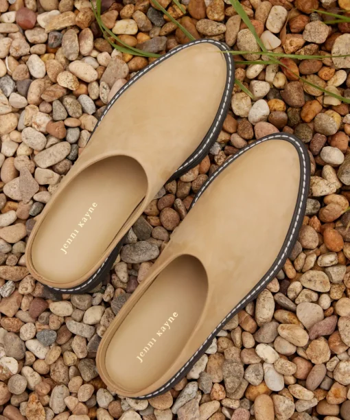 Oiled Leather Lug Sole Mule