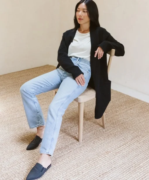 Oiled Leather Mule