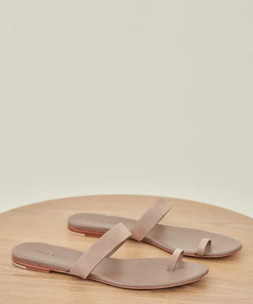 Oiled Leather Strap Sandal