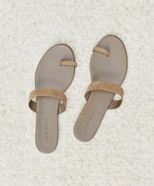 Oiled Leather Strap Sandal