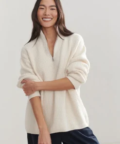 Oversized Half Zip