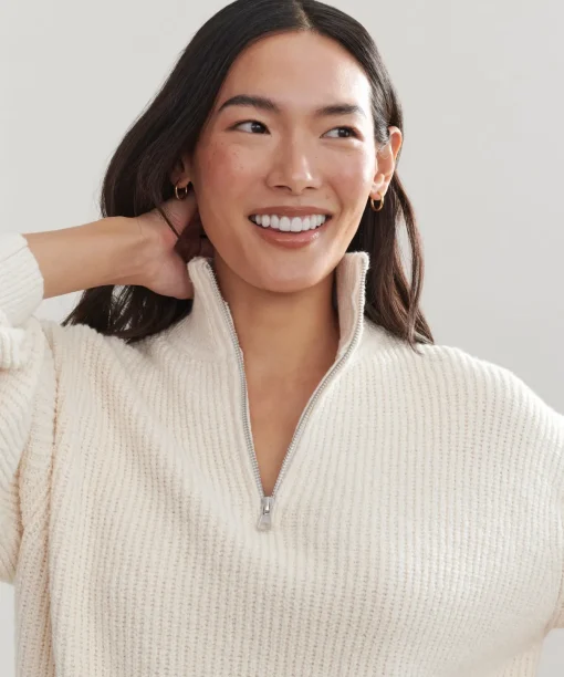 Oversized Half Zip