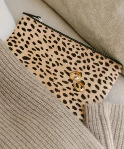 Pony Hair Zip Pouch