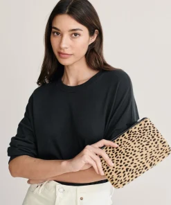 Pony Hair Zip Pouch