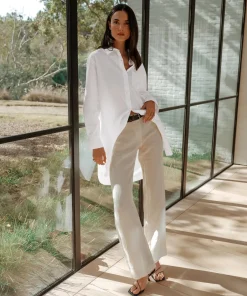 Poplin Shirt Dress