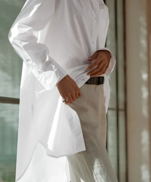 Poplin Shirt Dress