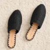 Raffia Mule