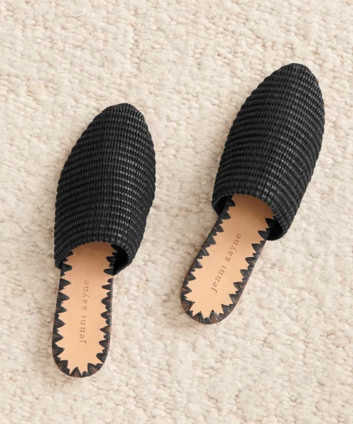 Raffia Mule