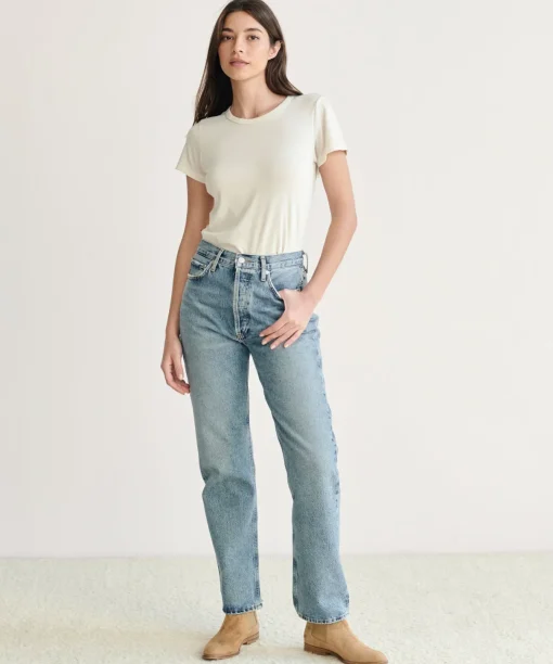 90'S Pinch Waist Jean
