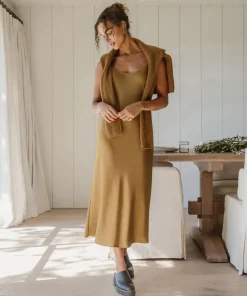 Satin Slip Dress