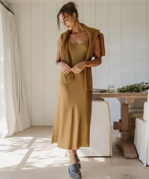 Satin Slip Dress