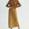 Satin Slip Skirt