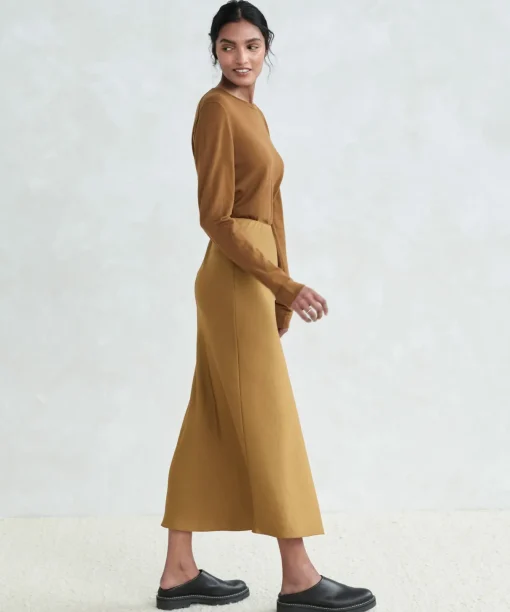 Satin Slip Skirt