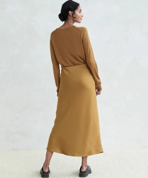 Satin Slip Skirt