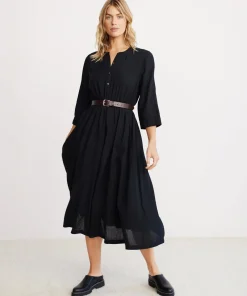 Seersucker Shirt Dress
