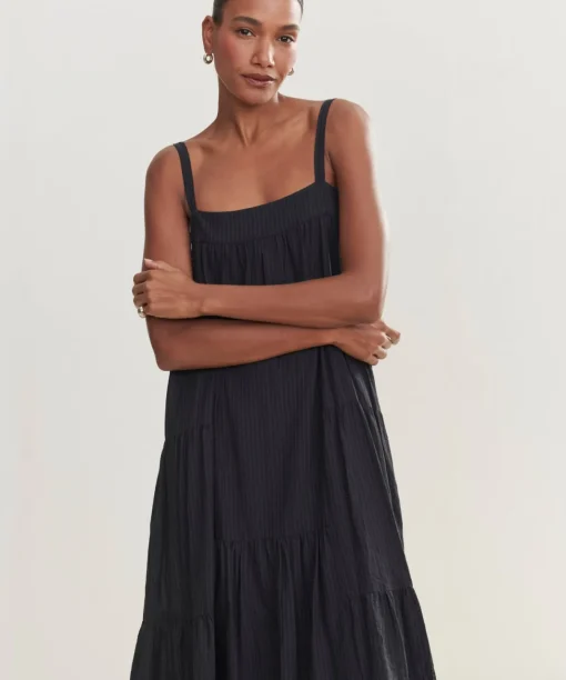 Seersucker Summer Dress