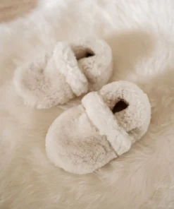Shearling Baby Booties