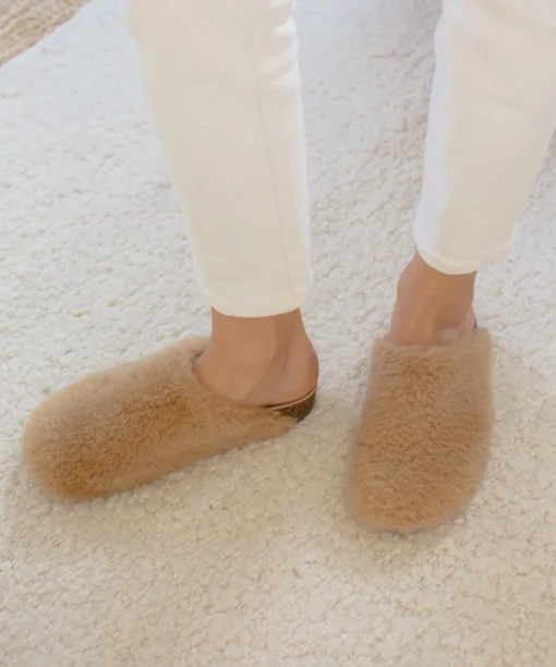 Shearling Moc Clog