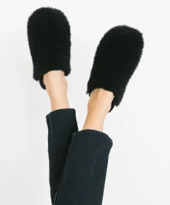 Shearling Moc Clog