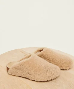 Shearling Moc Clog