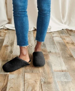 Shearling Moc Clog