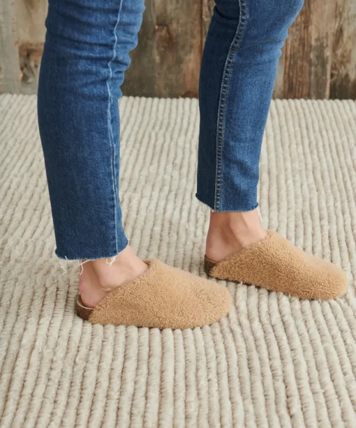 Shearling Moc Clog