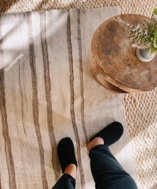 Shearling Moc Clog