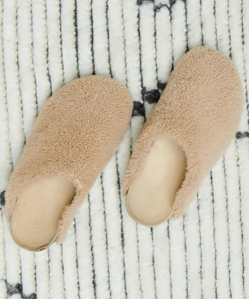 Shearling Moc Clog