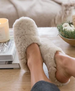 Shearling Moroccan Slipper