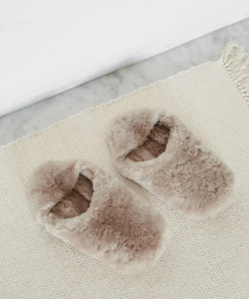 Shearling Moroccan Slipper