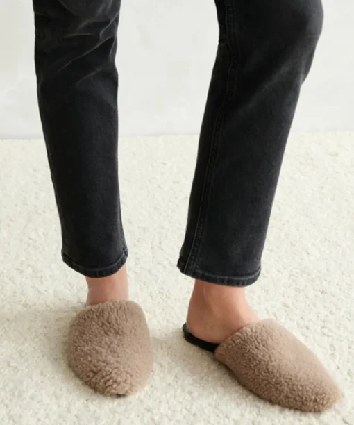 Shearling Mule