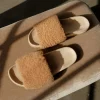 Shearling Slide Sandal
