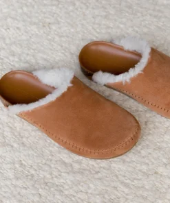 Shearling-Lined Moc Clog
