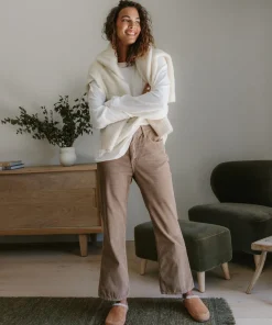 Shearling-Lined Moc Clog