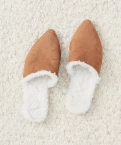 Shearling-Lined Mule