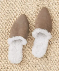 Shearling-Lined Mule